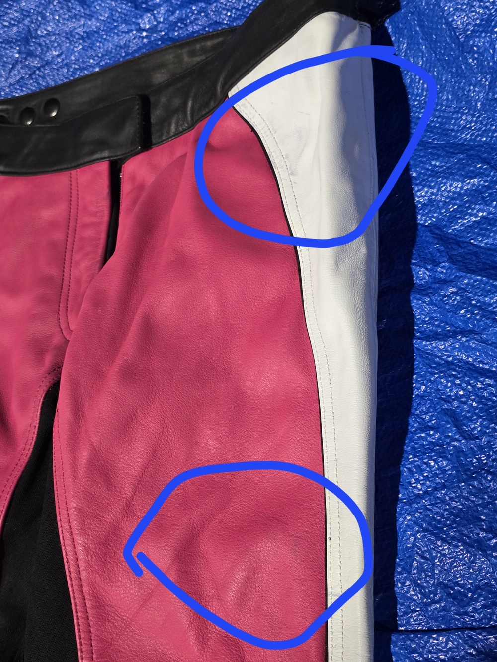 Joe Rocket Trixie Women's Pink Motorcycle Pants Size L - Picture 4 of 16